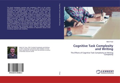 Mark Frear | Cognitive Task Complexity and Writing | Taschenbuch | Englisch