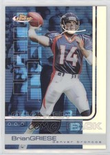 2002 Topps Finest Refractor 57/250 Brian Griese #30 13ys