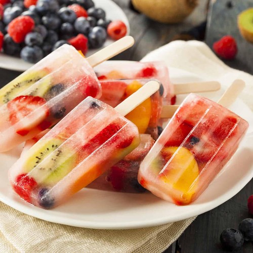 Homemade Popsicle Molds, 10-Cav Non-BPA Silicone Ice Pop Maker, with 50 Stick... - Bild 8 von 9