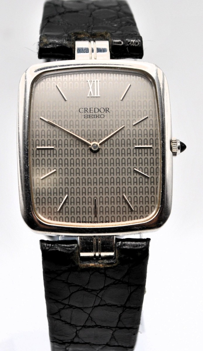 Credor 6020-5180 (Seiko) quartz stainless steel gents watch | eBay