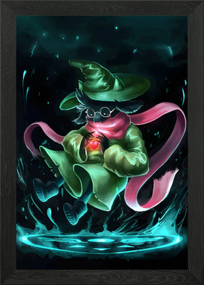 Deltarune gerahmtes Wandbild Poster Leinwanddruck Bild