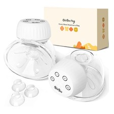 BIOBOO Hug Wearable Double Breast Pump Hands Free, Set of 2, 24mm, YM-808