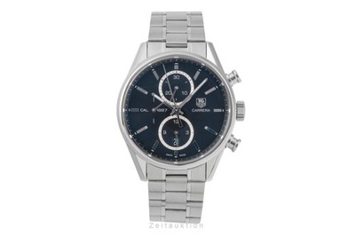 Tag Heuer Carrera Chronograph Stahl Automatik Herrenuhr Ref. CAR2110-0