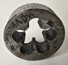 ​Vintage Handy 1/8" P Pipe Threading Round Die Machinist Tool Patina — photo 3