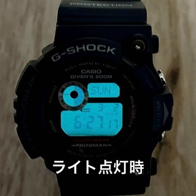 CASIO G-SHOCK FROGMAN ダイバーズ200m　GW-200RB Casio GW-200RB G-Shock Frogman Solar Diverwatch Authentic Tough