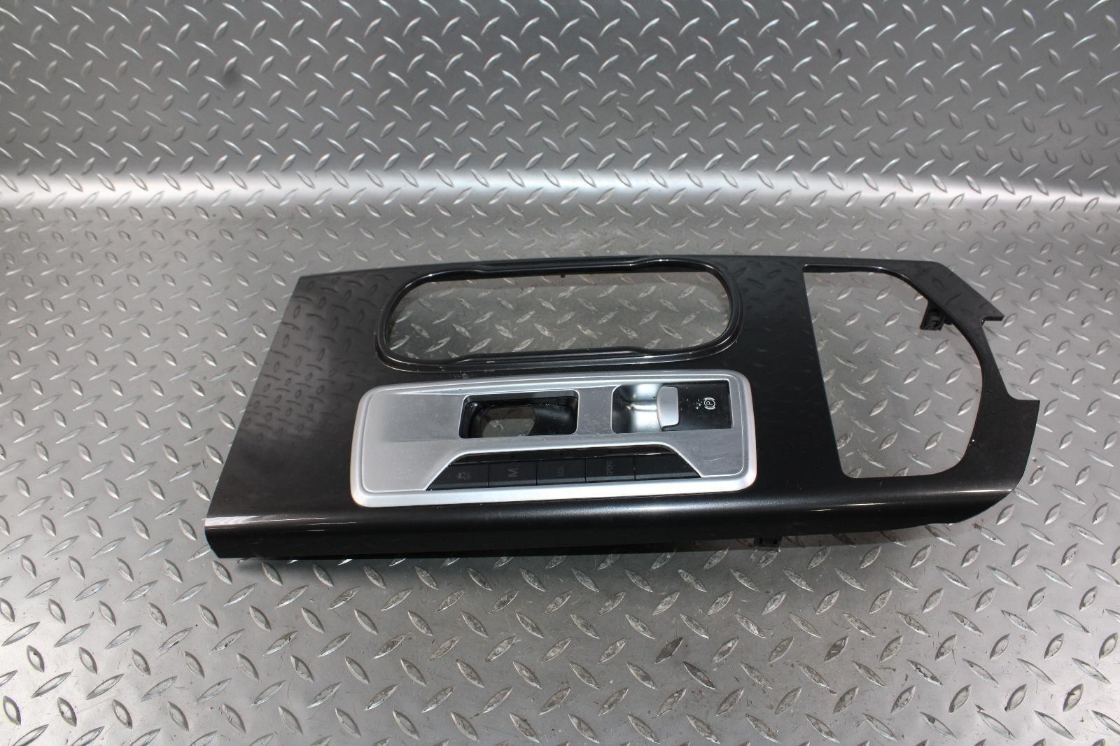 14-17 Ghibli Black Front Floor Console Shifter Surround Bezel Trim OEM Factory