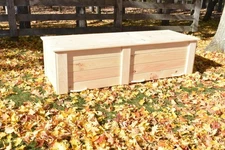 New Wooden Pine Box Casket Coffin 76" x 24" x 18"