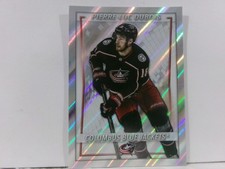 2020-21 Topps NHL Stickers #141 Pierre-Luc Dubois Columbus Blue Jackets FOIL