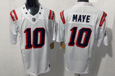 NWT Men's Patriots White 2025 Rivalries Collection Limited Stitched Jersey S-3XL