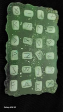 Epoxy Tray With Runes