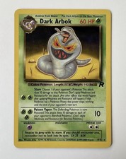 Dark Arbok 19/82 Team Rocket Rare 2000 Unlimited Stage 1 60 HP Pokémon TCG Card