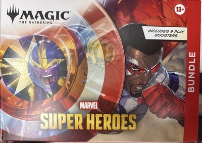 Two Box~Magic The Gathering Marvel Super Heroes Bundle Box 9 Play Bundle