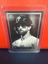2025 Topps Black & White - Prized Portraits Bryce Harper #PP4