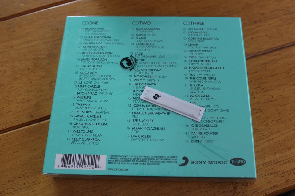 Keep Calm And Relax 3 CD Set Sony Music Bruno Mars Christina Perri 2012 New Foto 2 de 2