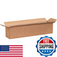 Box Usa Usa Boxes Long 18L X 4W X 4H 25-Pack - Corrugated Cardboard For Moving