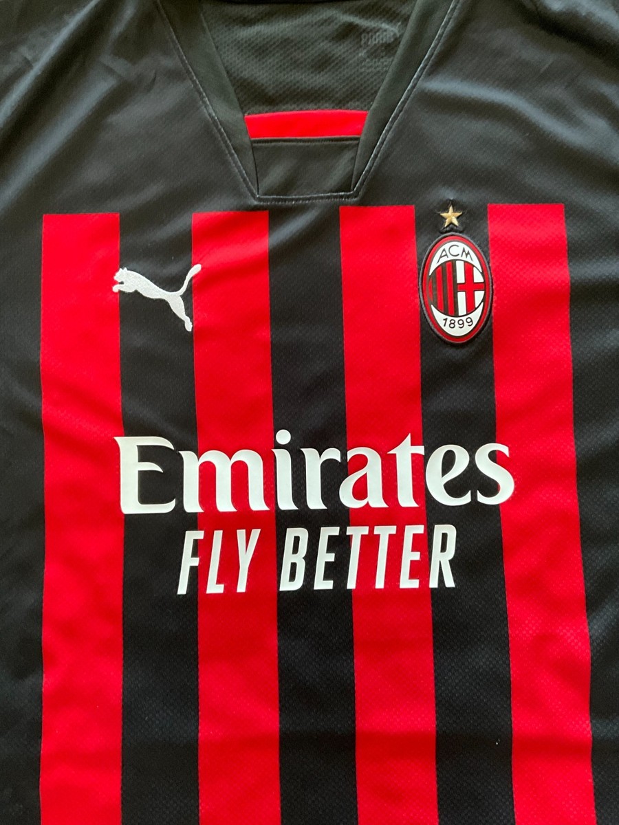 Puma AC Milan Men's Home Jersey 22/23 Legend Ibrahimovic #11 - Red