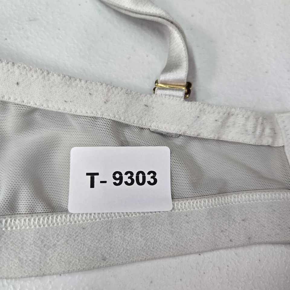 Sutiã feminino Soma 40DD marfim floral elevação mais leve renda mergulho levemente forrado - Imagem 2 de 4