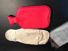 Haffenden British warm hot water bottle ~ New Old Stock 1984 Made in England