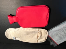 Haffenden British warm hot water bottle ~ New Old Stock 1984 Made in England