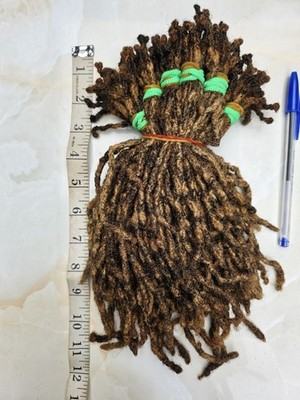 100 % echte natürlich gewachsene Echthaar Dread Locks.