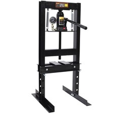 6 Ton Hydraulic Shop Press With Gauge 13000 Lbs Capacity Black 6 Ton Hydraulic Shop Press With Gauge 13000 Lbs Capacity Black