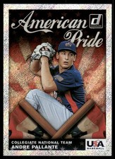 2019 Donruss American Pride Rapture #13 Andre Pallante - BB