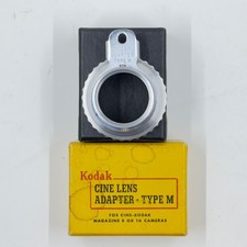 Vintage Kodak Cine Lens Adapter Type M Magazine 8 16 Camera Original Box