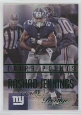2015 Panini Prestige Extra Points Green Rashad Jennings #42 1b6