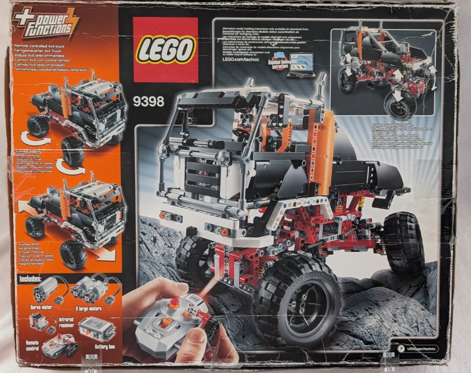 LEGO Technic 9398 4x4 Crawler Remote Controlled - With Power Function & Lights - Image 2 of 4