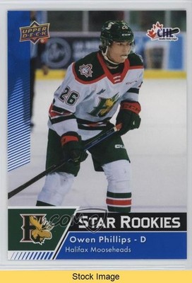 2022-23 Upper Deck CHL Star Rookies Blue Owen Phillips #360 READ 16uw
