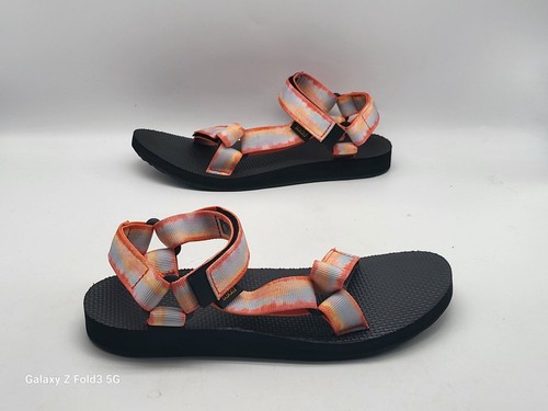 Teva Original Damen Universal Batik Rosa Komfort Sandalen 1124231 Größe 7 - Bild 4 von 9