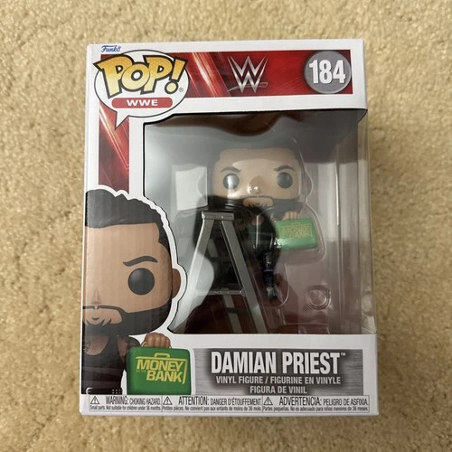 WWE Damian Priest Winning MITB #184 Funko Pop! Money In The Bank