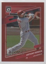 2021 Panini Donruss Optic Red Prizm 58/60 Anthony Rendon #132 2t9