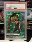 2024 Panini Prizm Stephon Castle #234 Green Ice Prizm RC Spurs PSA 9 Mint TZ
