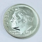 1956 ROOSEVELT DIME PROOF 90% SILVER MS MINT STATE DETAILS FREE SHIPPING #8499