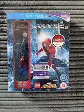 THE AMAZING SIDER-MAN 2 BLU-RAY+ LEGO SPIDER-MAN KEY CHAIN LIMITED EDITION