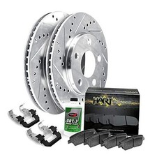 Front Brakes and Rotors Kit Front Brake Pads Brake Rotors and PHCF.42126.02