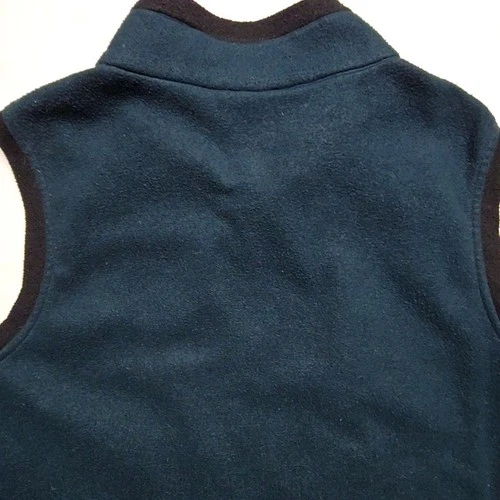 Vintage Million Dollar Cowboy Bar Jackson Hole Vest Fleece Green Black Small image 8