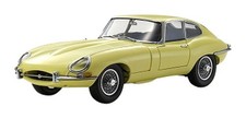 Kyosho Original 1/18 Jaguar E-Type Pale Primrose Light Yellow (Finished Model)_