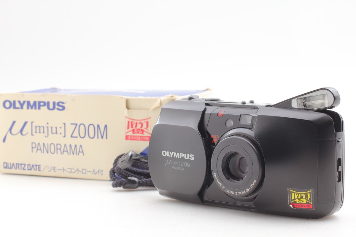 オリンパス OLYMPUS MJU MINT w/Box ] Olympus μ mju stylus zoom Panorama Film Camera From