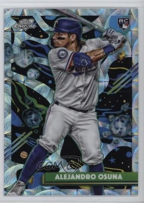 2025 Topps Cosmic Chrome Nucleus Refractor Alejandro Osuna #176 Rookie RC 1s6x