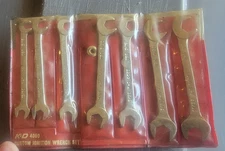 VINTAGE K-D Tools Custom Ignition 7 Pc Wrench set 4090 w/ Pouch Made in USA