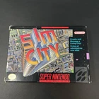 Sim City Super Nintendo SNES CIB In Box - No Manual