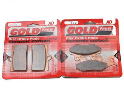 Brake Pads Front & Rear For Pgo G-Max 125 2006-2008