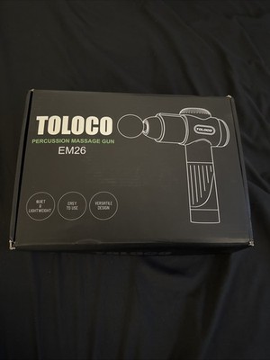 Toloco EM26 Percussion Massage Gun Black