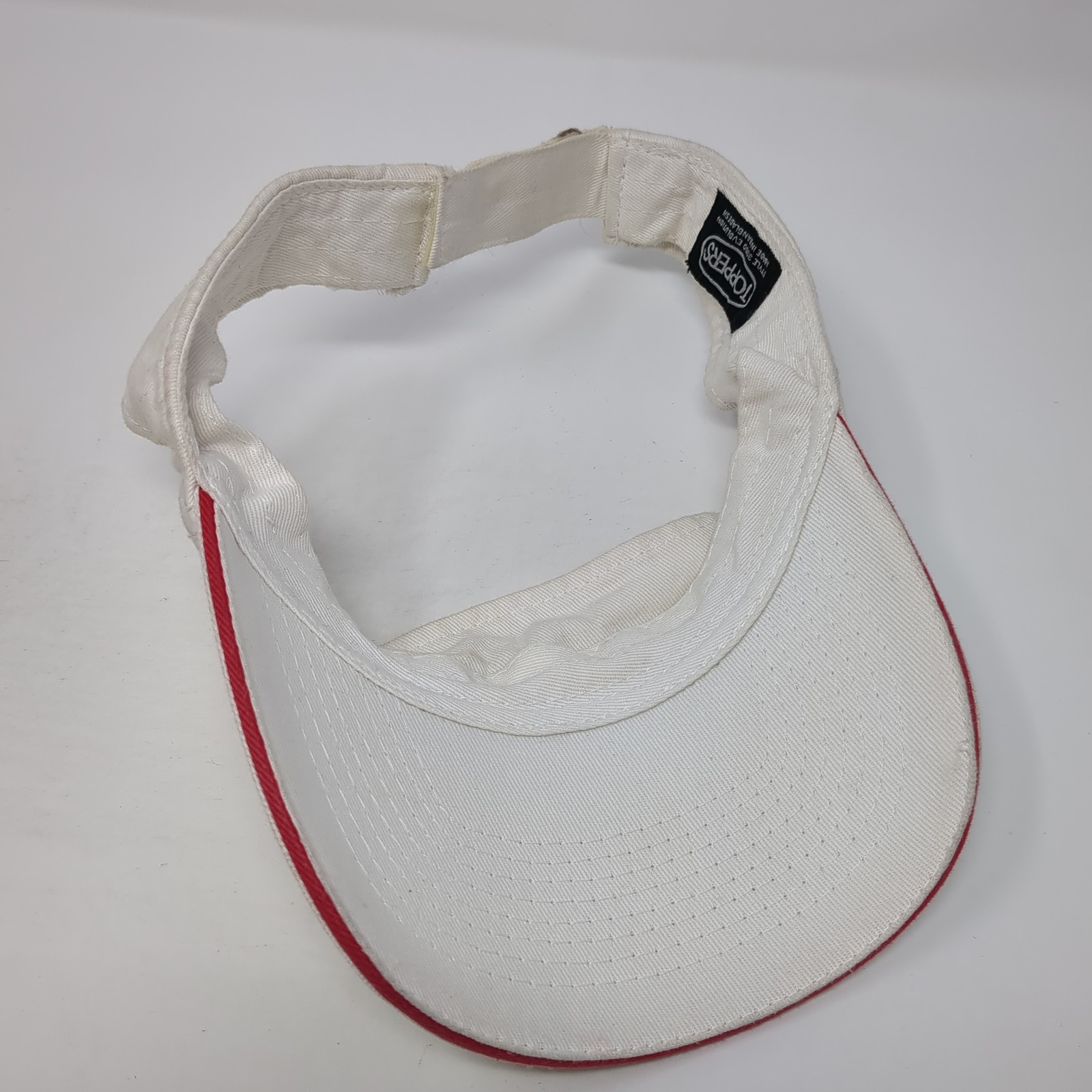 Rebels Strapback Sun Visor Cap White One Size Adj… - image 7