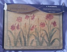 6 Brand New Vintage Pimpernel Place Mats Box Damaged
