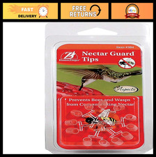 Nectar Guard Tips for Hummingbird Feeders - 4 Pack, Prevents Ants  Bees