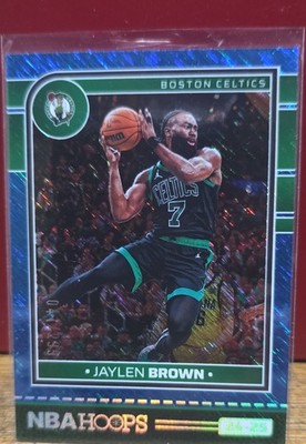 2024-25 Panini Nba Hoops - Jaylen Brown #122 Storm /299