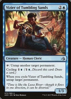 Vizier of Tumbling Sands [Amonkhet] - MTG - Reg